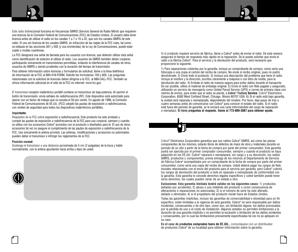 Licencias, ayuda y garantía, Garantía limitada de un año, Preguntas sobre el servicio del producto | Cobra Electronics PR3000DX User Manual | Page 23 / 24
