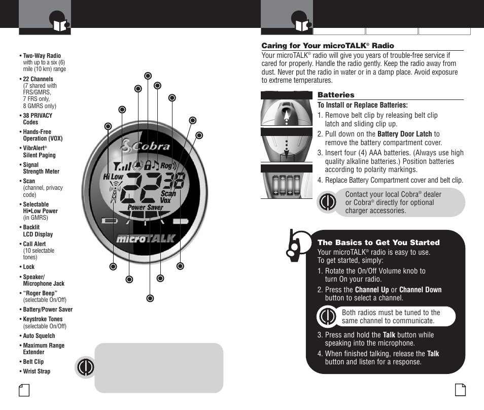 Product features | Cobra Electronics PR3000DX User Manual | Page 4 / 24