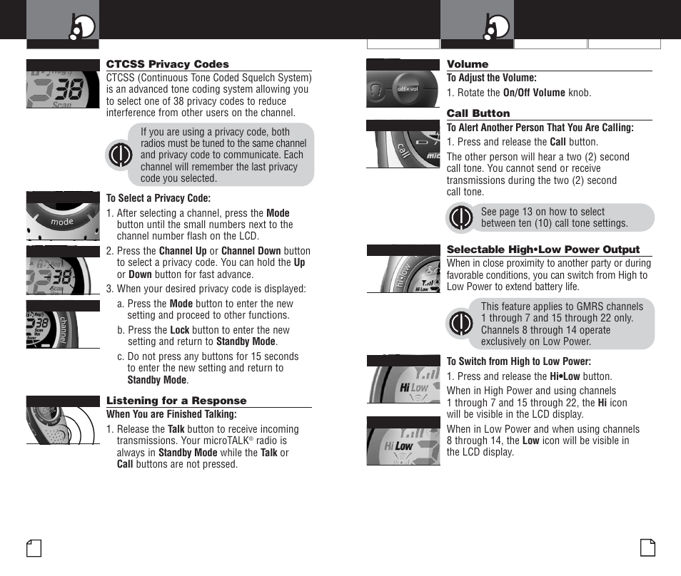 Using your radio | Cobra Electronics PR3000DX User Manual | Page 6 / 24