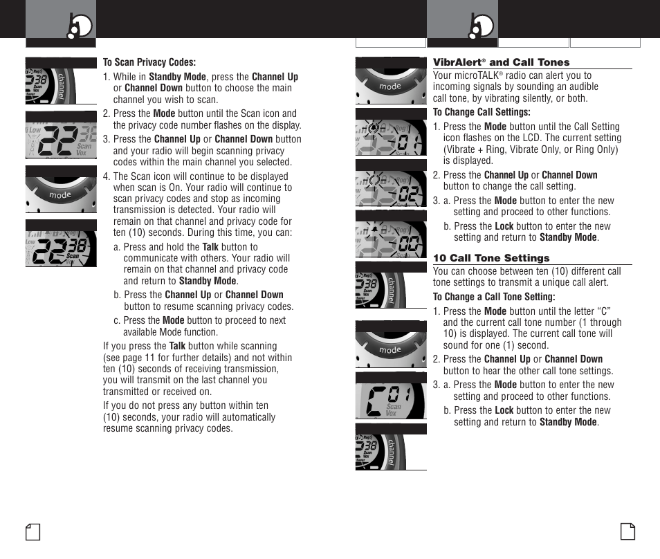 Using your radio | Cobra Electronics PR3000DX User Manual | Page 8 / 24