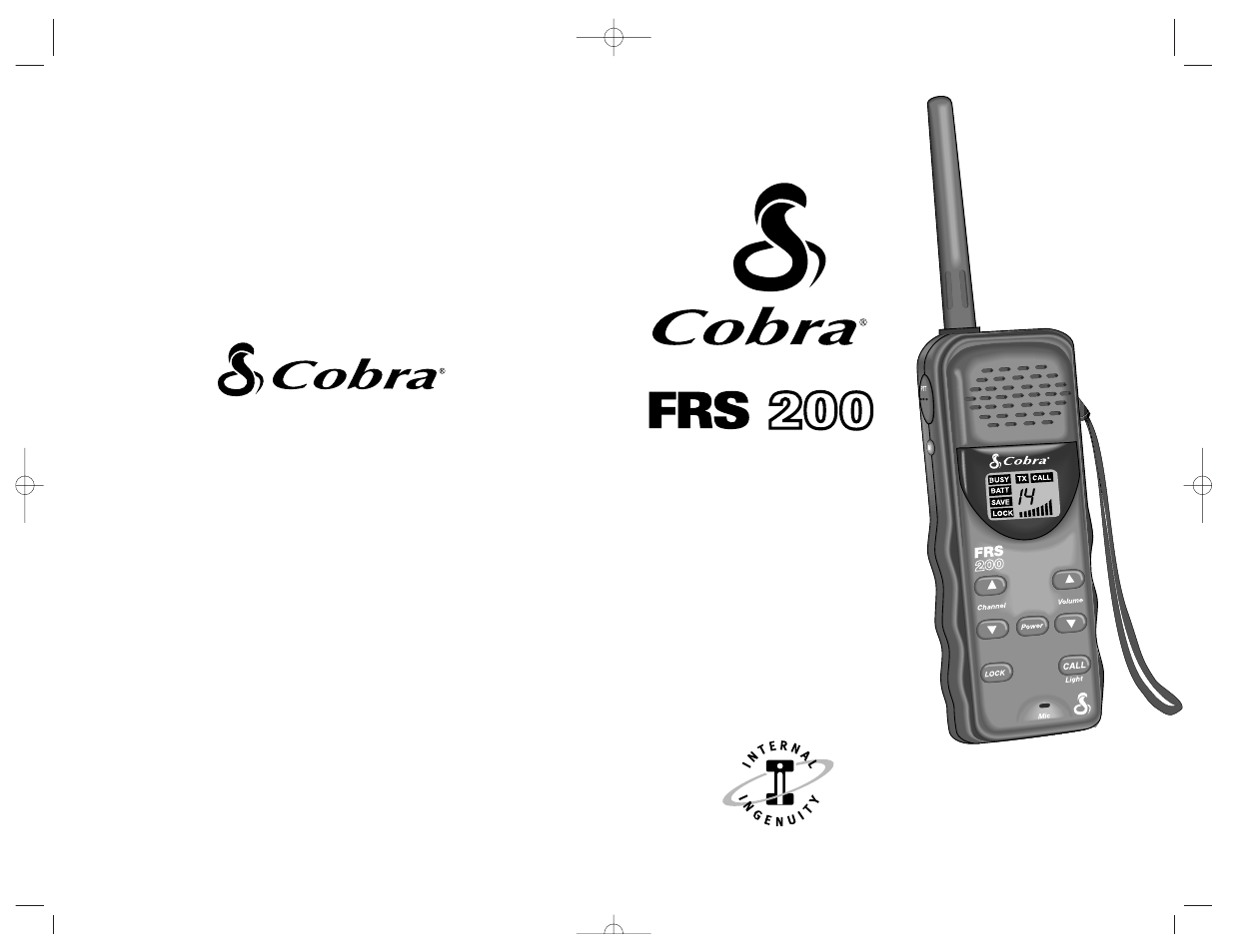 Cobra Electronics FRS.200 User Manual | 10 pages