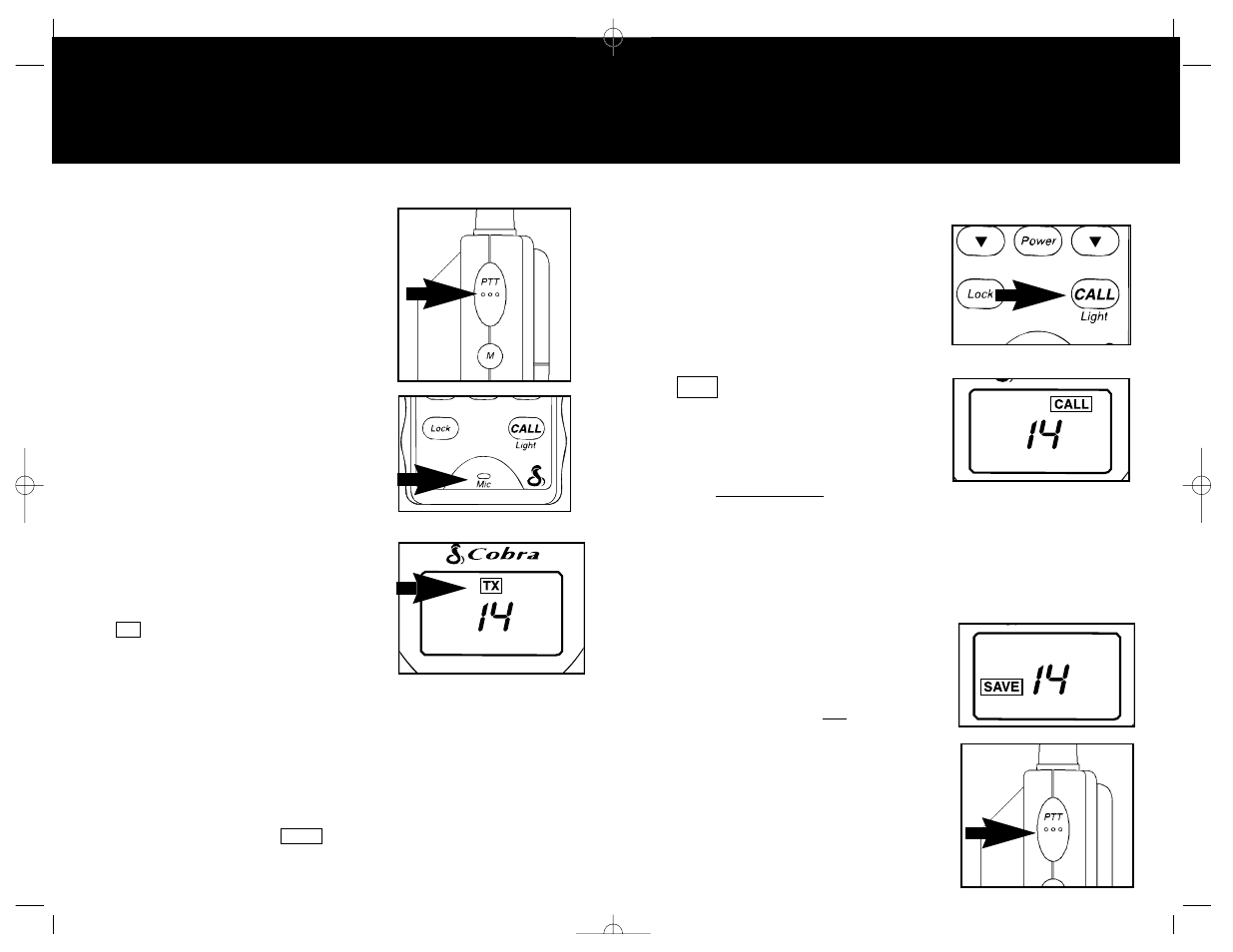 Operation | Cobra Electronics FRS.200 User Manual | Page 6 / 10