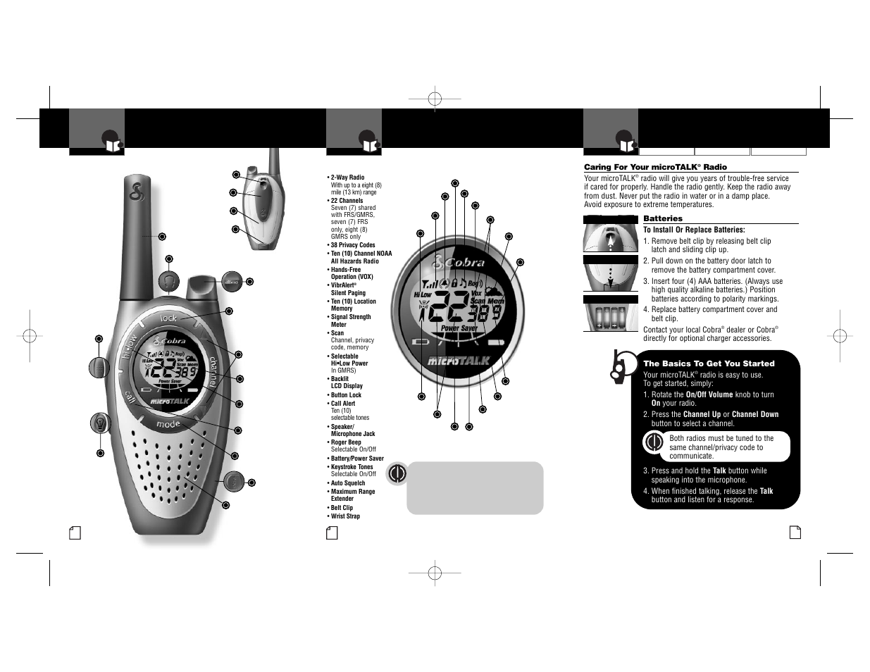 Product features | Cobra Electronics PR3175WX User Manual | Page 3 / 16