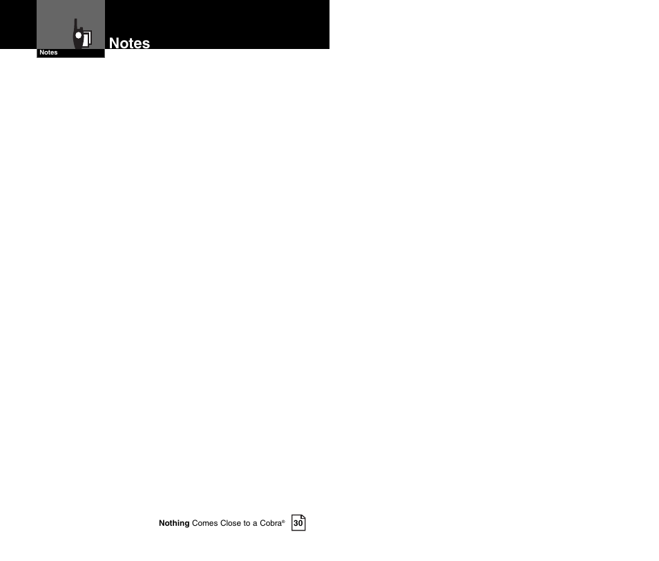 Cobra Electronics MICROTALK CXR750C User Manual | Page 18 / 18