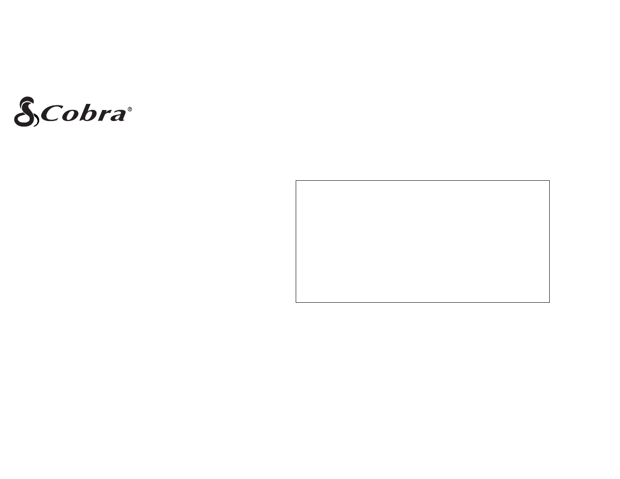 Citizens band 2-way handheld radio | Cobra Electronics HH 33 User Manual | Page 2 / 11