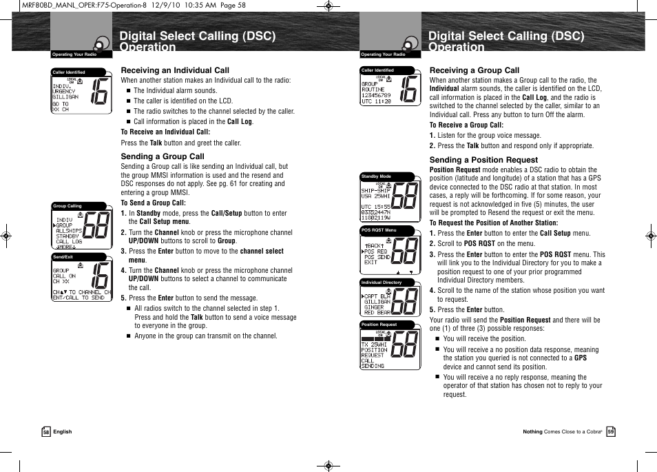 Product features | Cobra Electronics MR F80B-D User Manual | Page 33 / 45