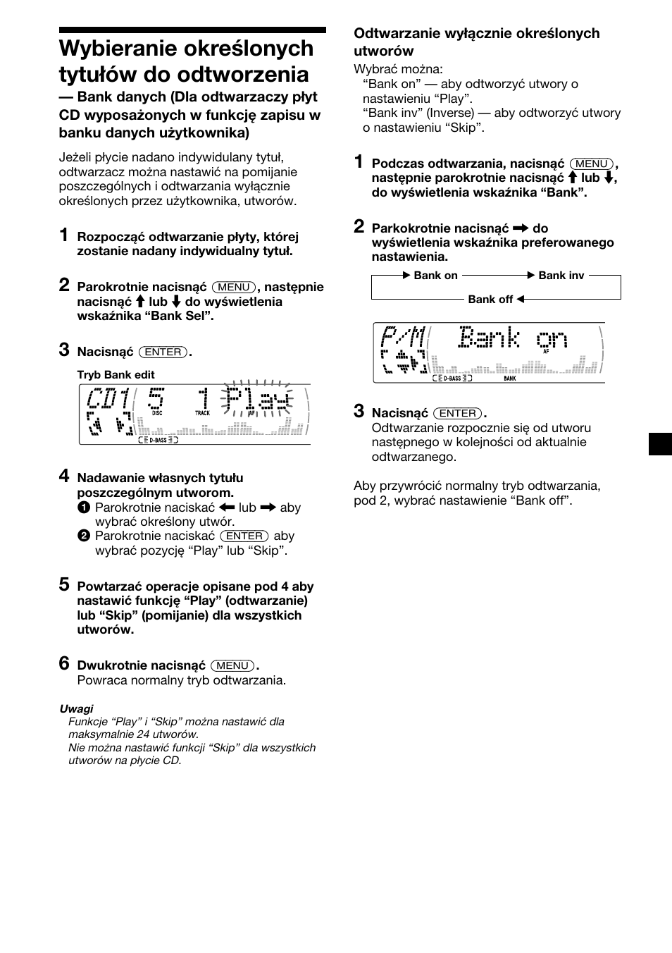 31 wybieranie określonych tytułów do odtworzenia | Sony XR-M510 User Manual | Page 115 / 212