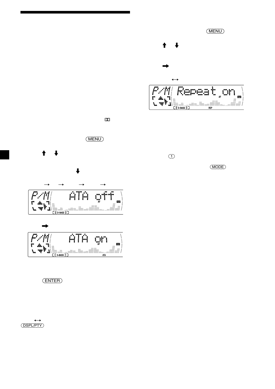 12 playing a tape in various modes | Sony XR-M510 User Manual | Page 12 / 212