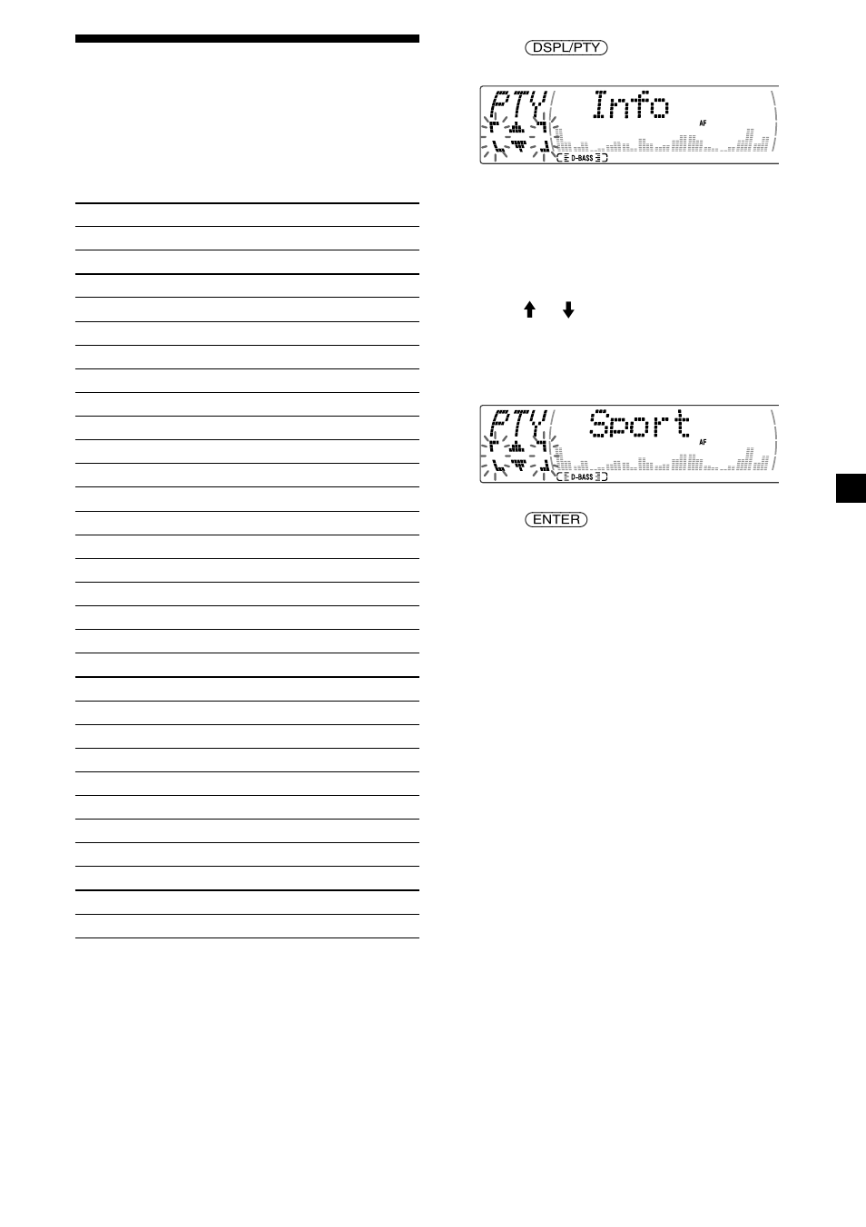 Locating a station by programme type | Sony XR-M510 User Manual | Page 19 / 212