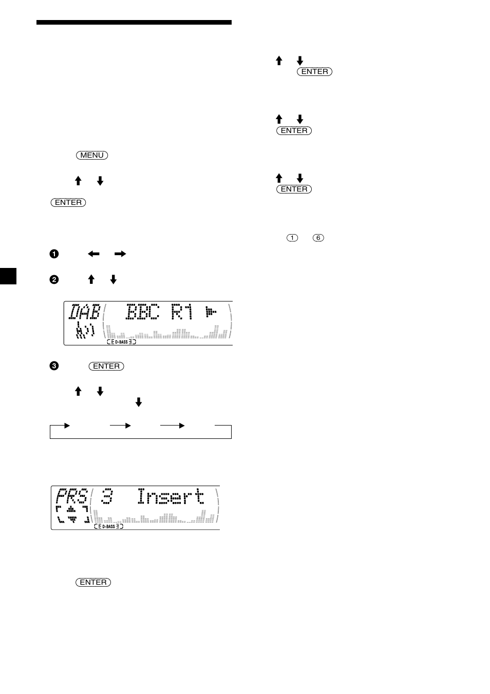 Presetting dab services manually | Sony XR-M510 User Manual | Page 34 / 212