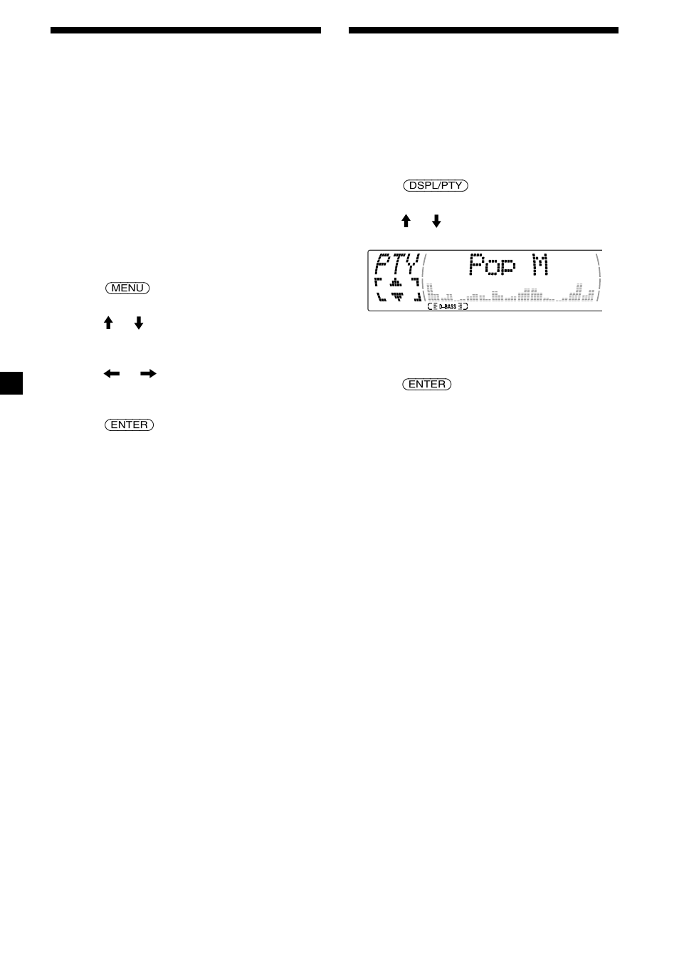 36 settings on the audio reception, Locating a dab service by programme type (pty) | Sony XR-M510 User Manual | Page 36 / 212