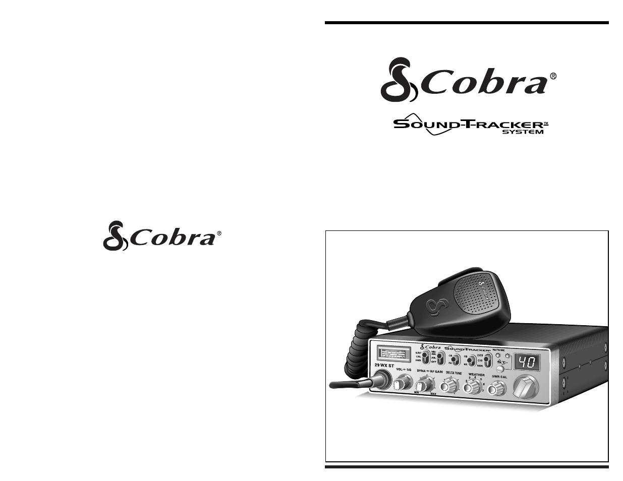 Cobra Electronics 29 WX ST User Manual | 11 pages