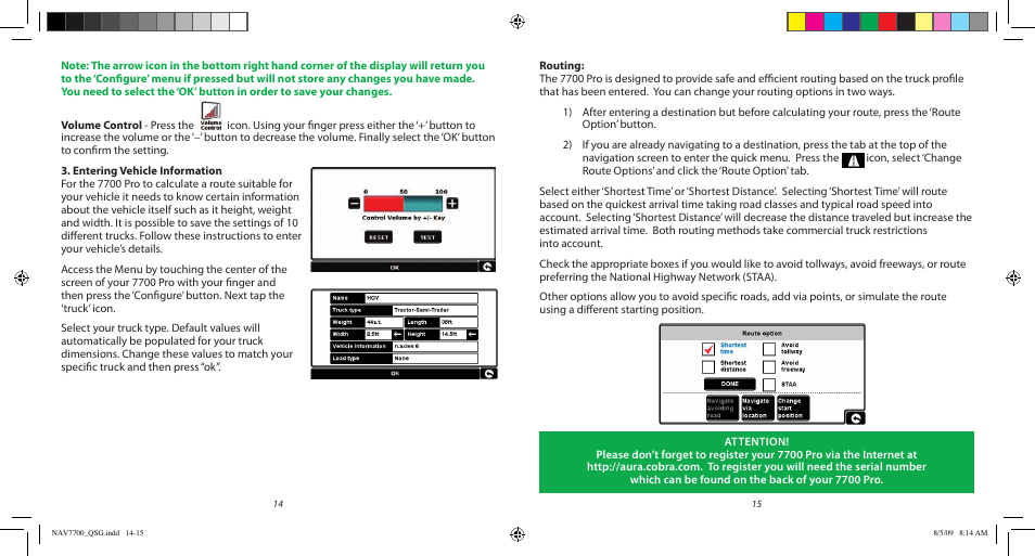 Cobra Electronics 7700 User Manual | Page 8 / 17