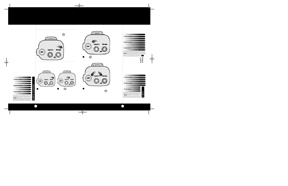 Operation, Turning on, Setting squelch | Cobra Electronics HH34 User Manual | Page 5 / 13