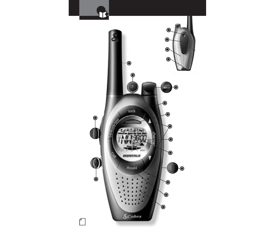 Product features | Cobra Electronics MICROTALK PR4200WX User Manual | Page 3 / 32