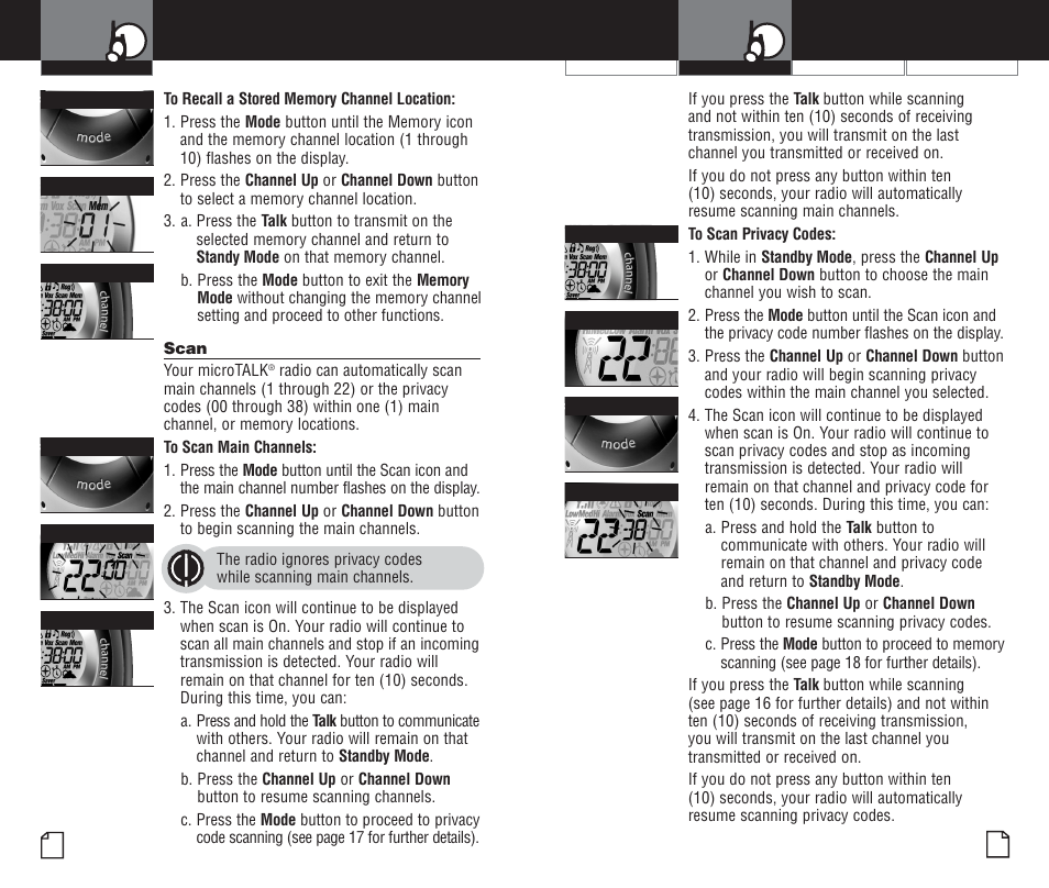 Using your radio | Cobra Electronics PR4200WX User Manual | Page 10 / 32