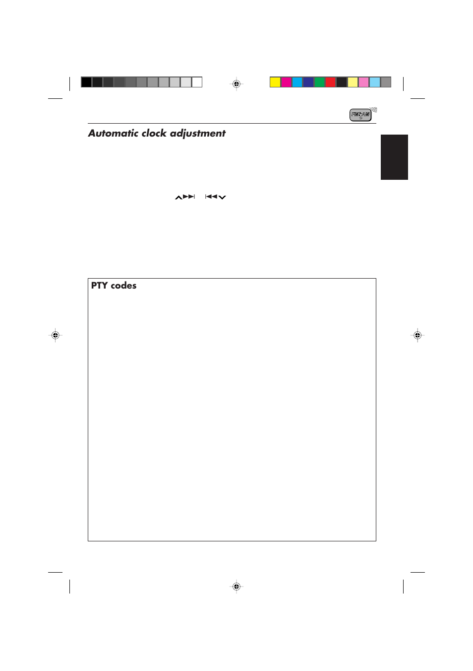 Automatic clock adjustment | JVC KD-SX855R User Manual | Page 17 / 38