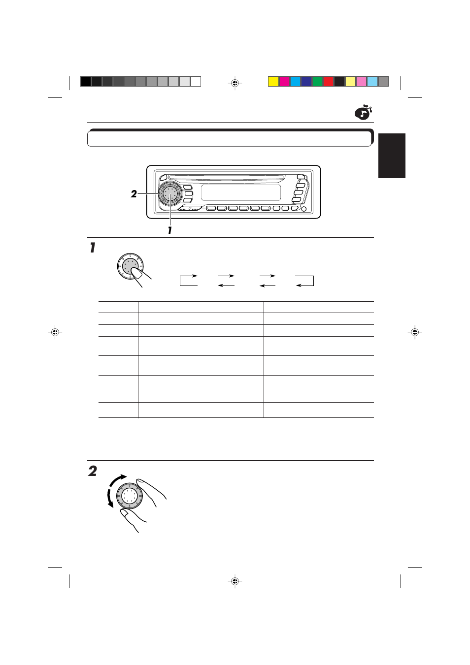 Adjusting the sound, Select the item you want to adjust, Adjust the level | JVC KD-SX855R User Manual | Page 23 / 38