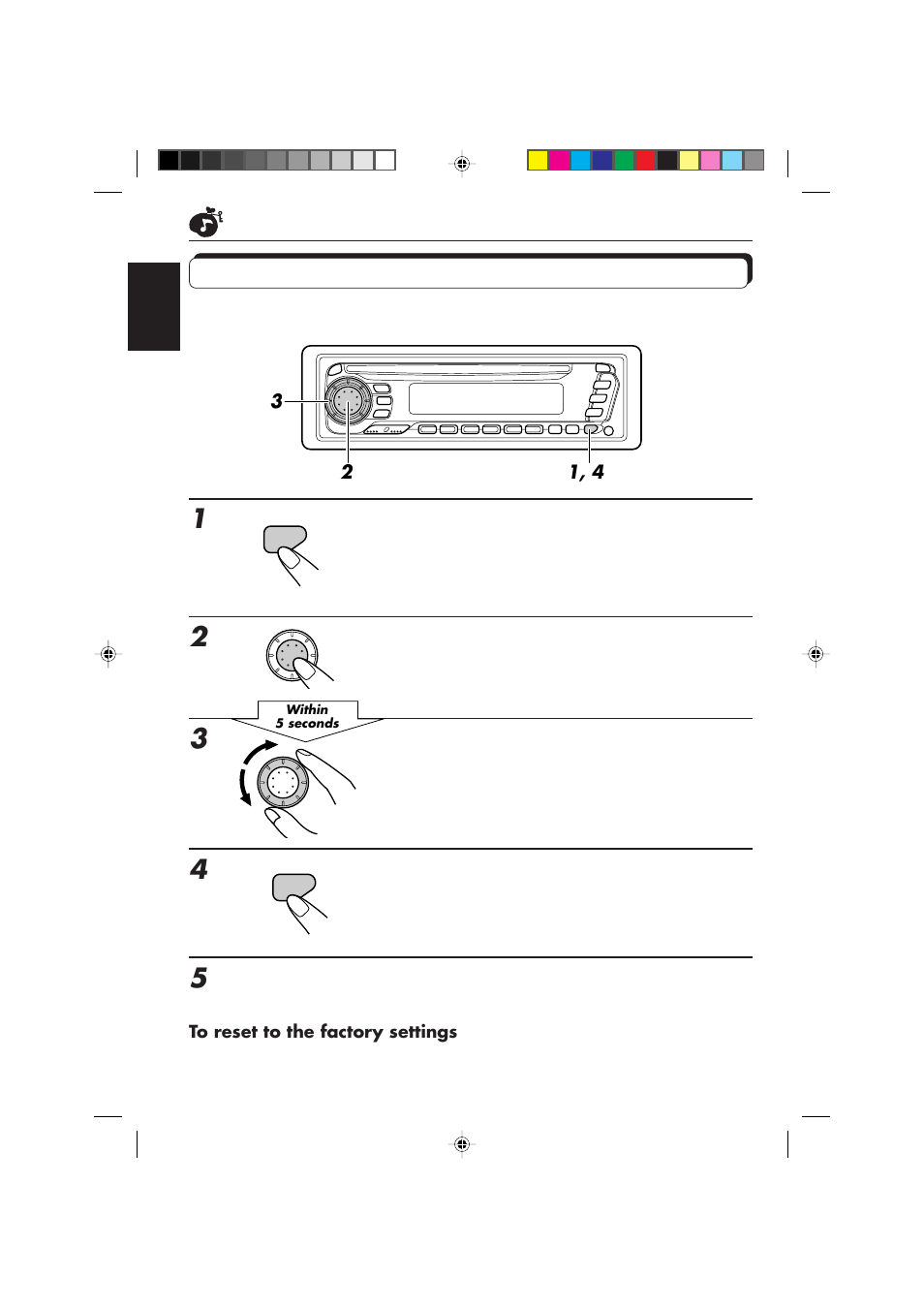 Storing your own sound adjustments | JVC KD-SX855R User Manual | Page 24 / 38