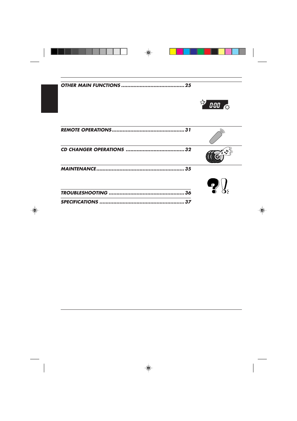 JVC KD-SX855R User Manual | Page 4 / 38