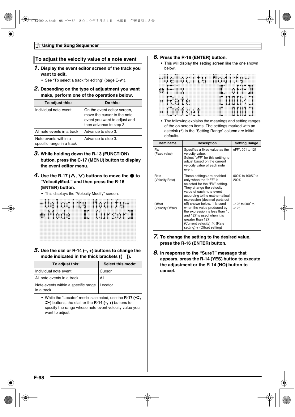 Casio WK7500E1A User Manual | Page 100 / 168