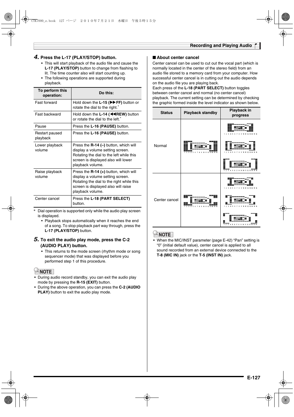 Casio WK7500E1A User Manual | Page 129 / 168