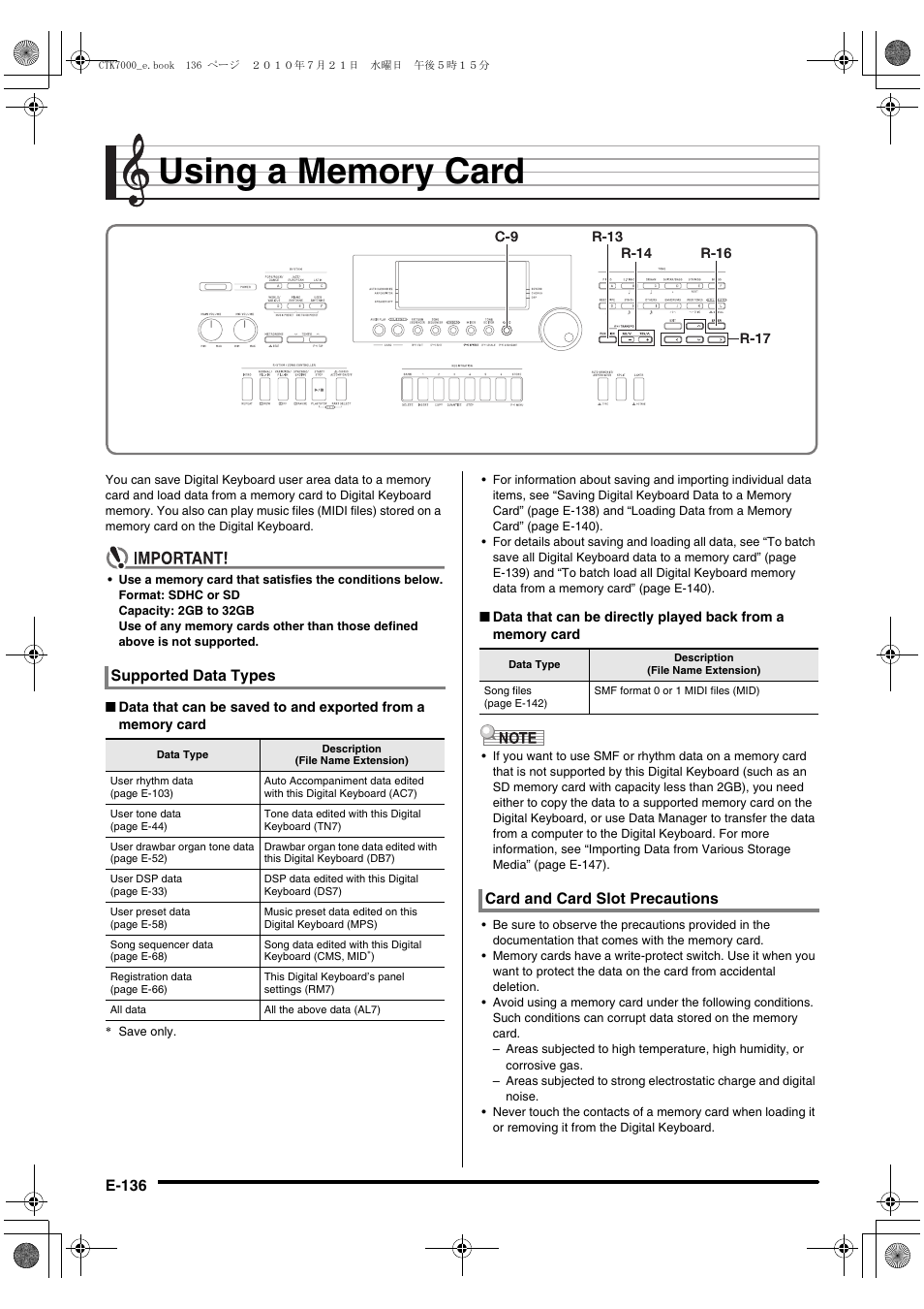 Casio WK7500E1A User Manual | Page 138 / 168