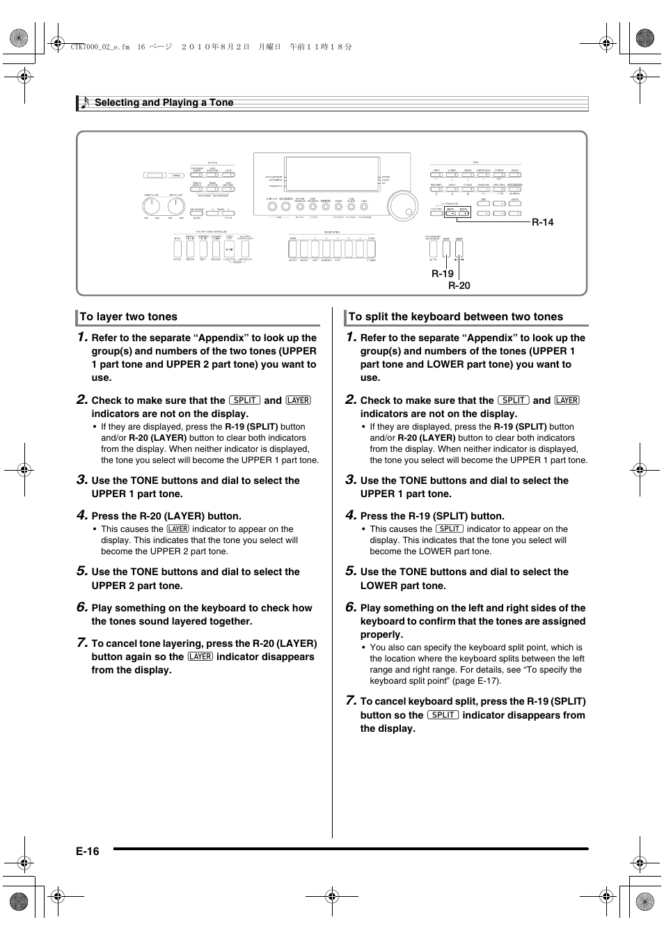 Casio WK7500E1A User Manual | Page 18 / 168