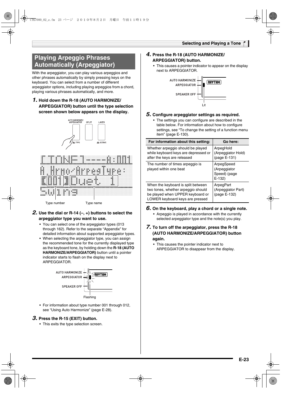 Casio WK7500E1A User Manual | Page 25 / 168