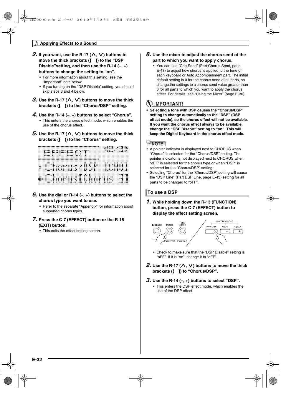 Casio WK7500E1A User Manual | Page 34 / 168
