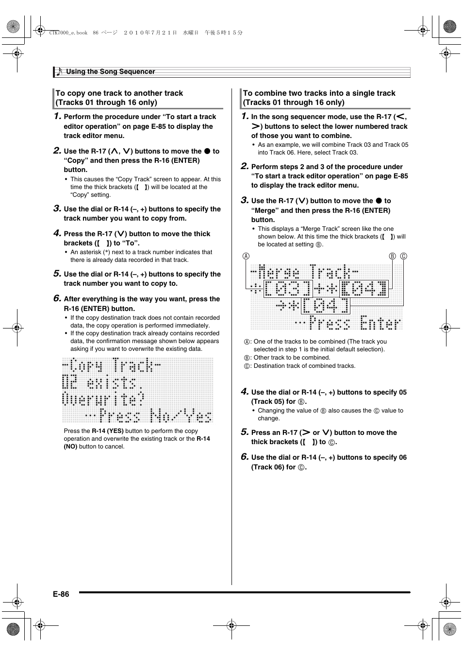 Ab c | Casio WK7500E1A User Manual | Page 88 / 168