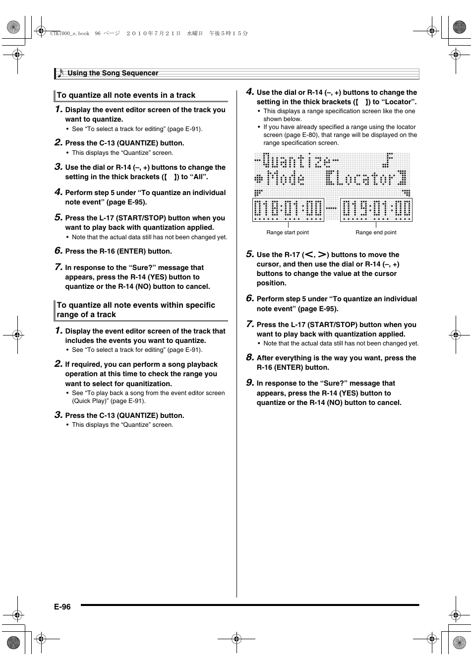 Casio WK7500E1A User Manual | Page 98 / 168