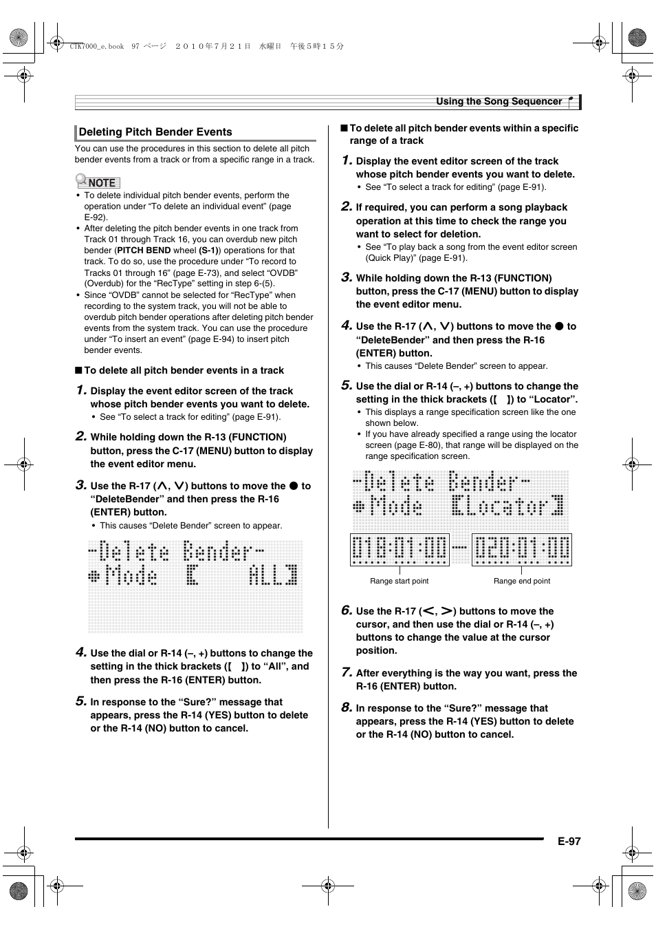Casio WK7500E1A User Manual | Page 99 / 168