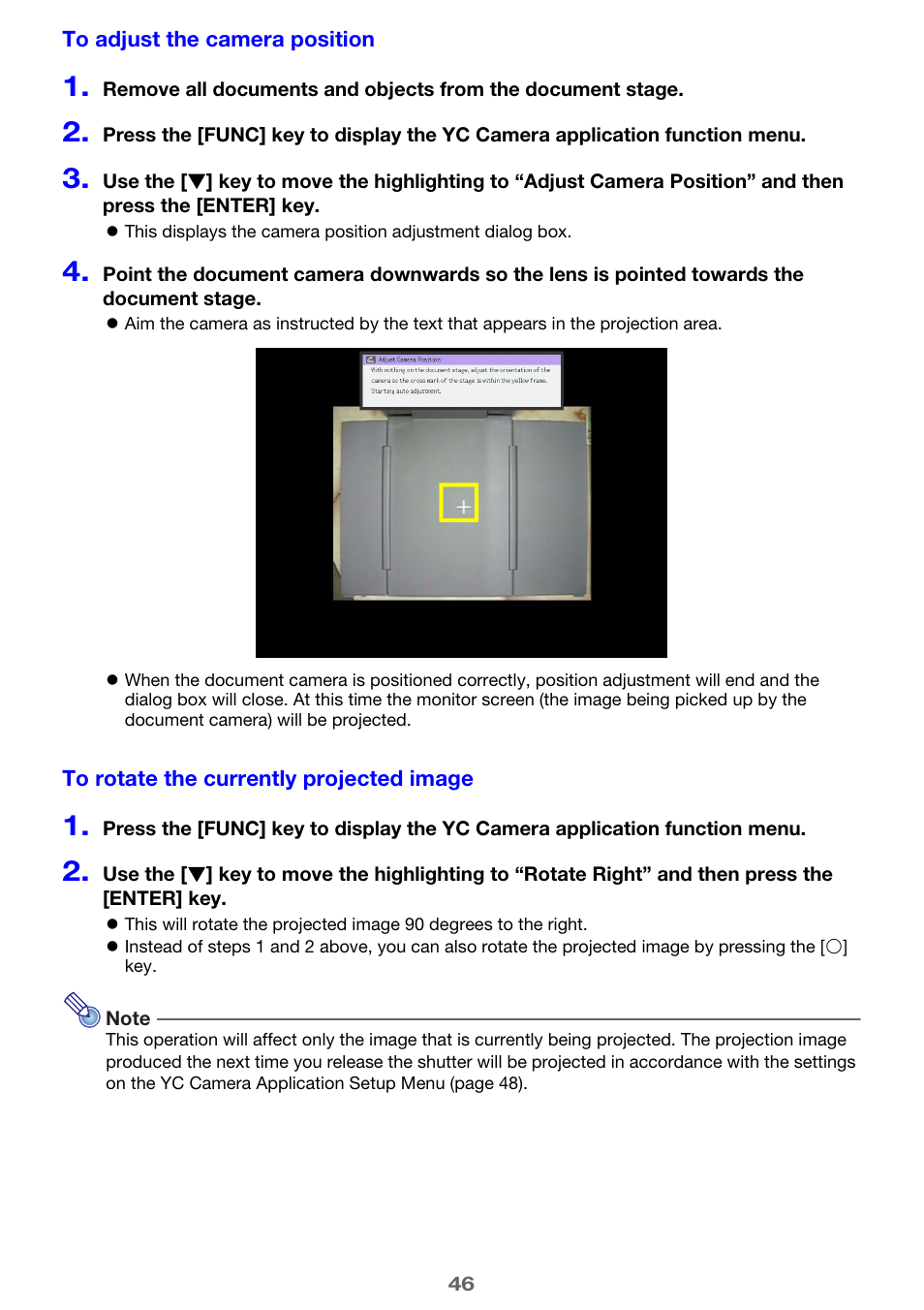 Casio XJ-A256 User Manual | Page 46 / 69