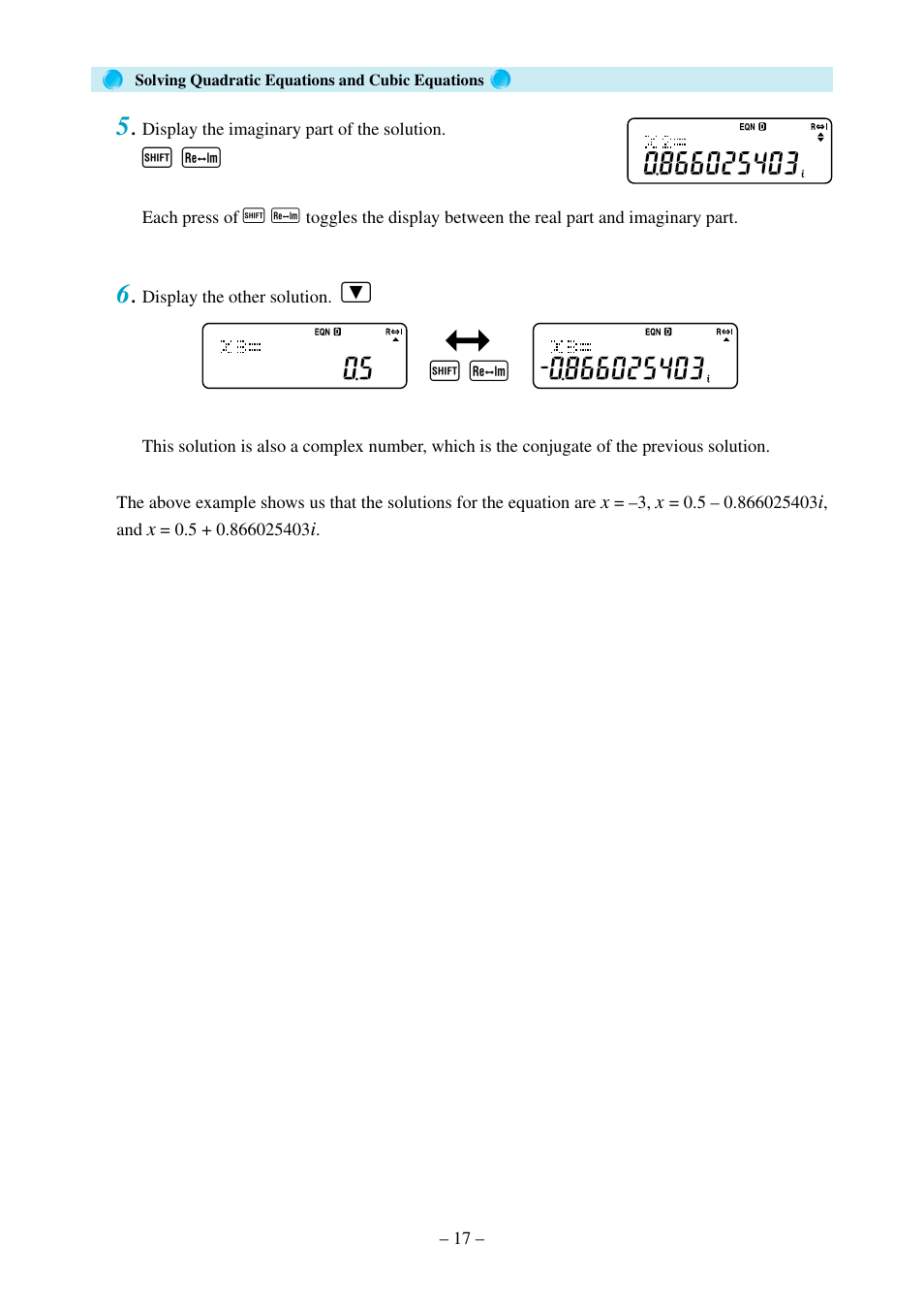 Casio fx-570MS User Manual | Page 20 / 46
