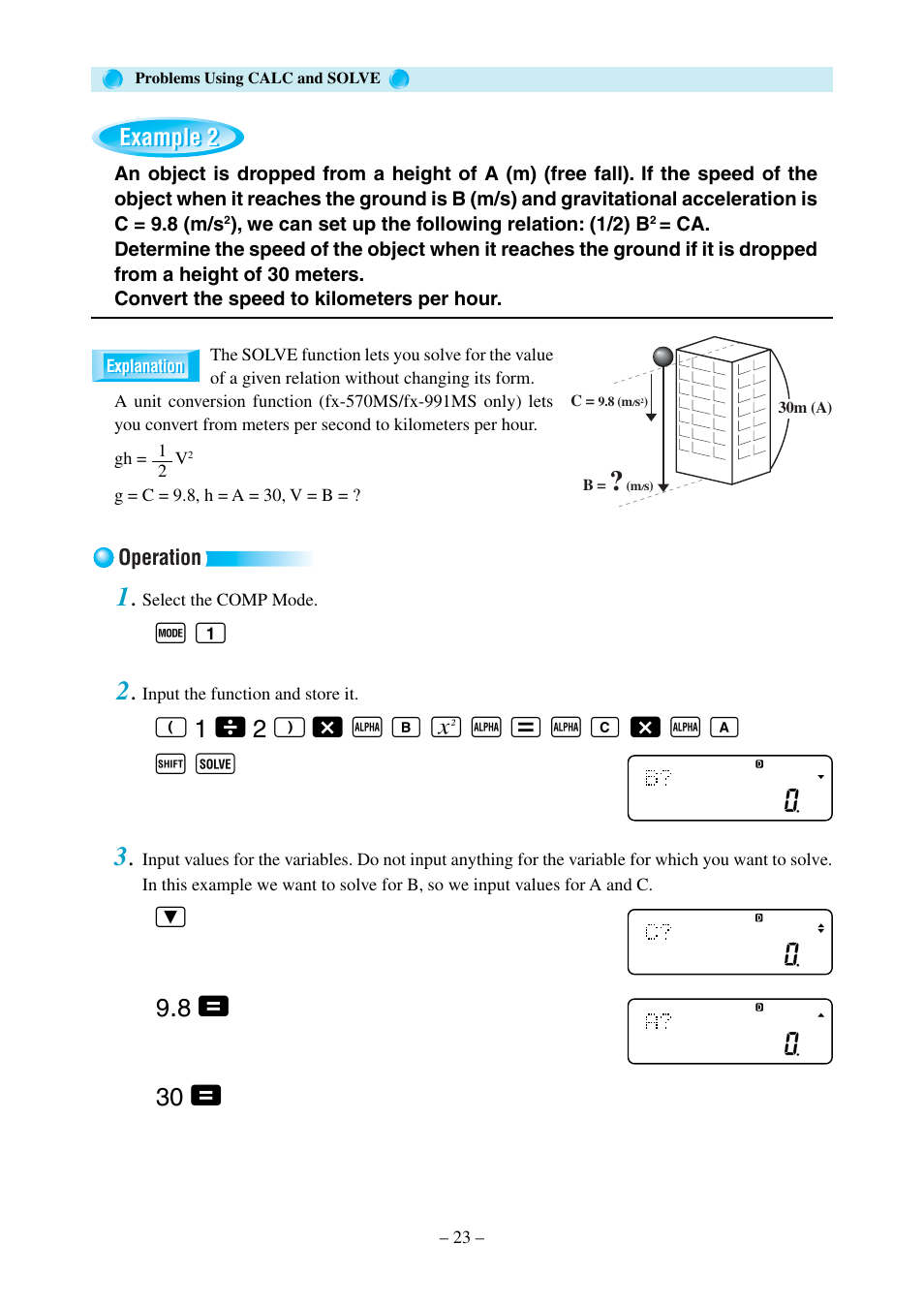 F 1 2, T - p w | Casio fx-570MS User Manual | Page 26 / 46