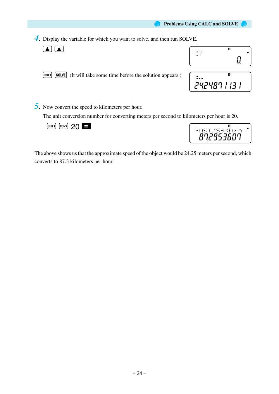 Casio fx-570MS User Manual | Page 27 / 46