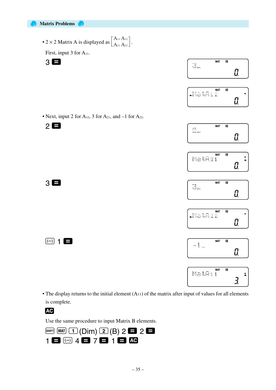 A j 1 | Casio fx-570MS User Manual | Page 38 / 46