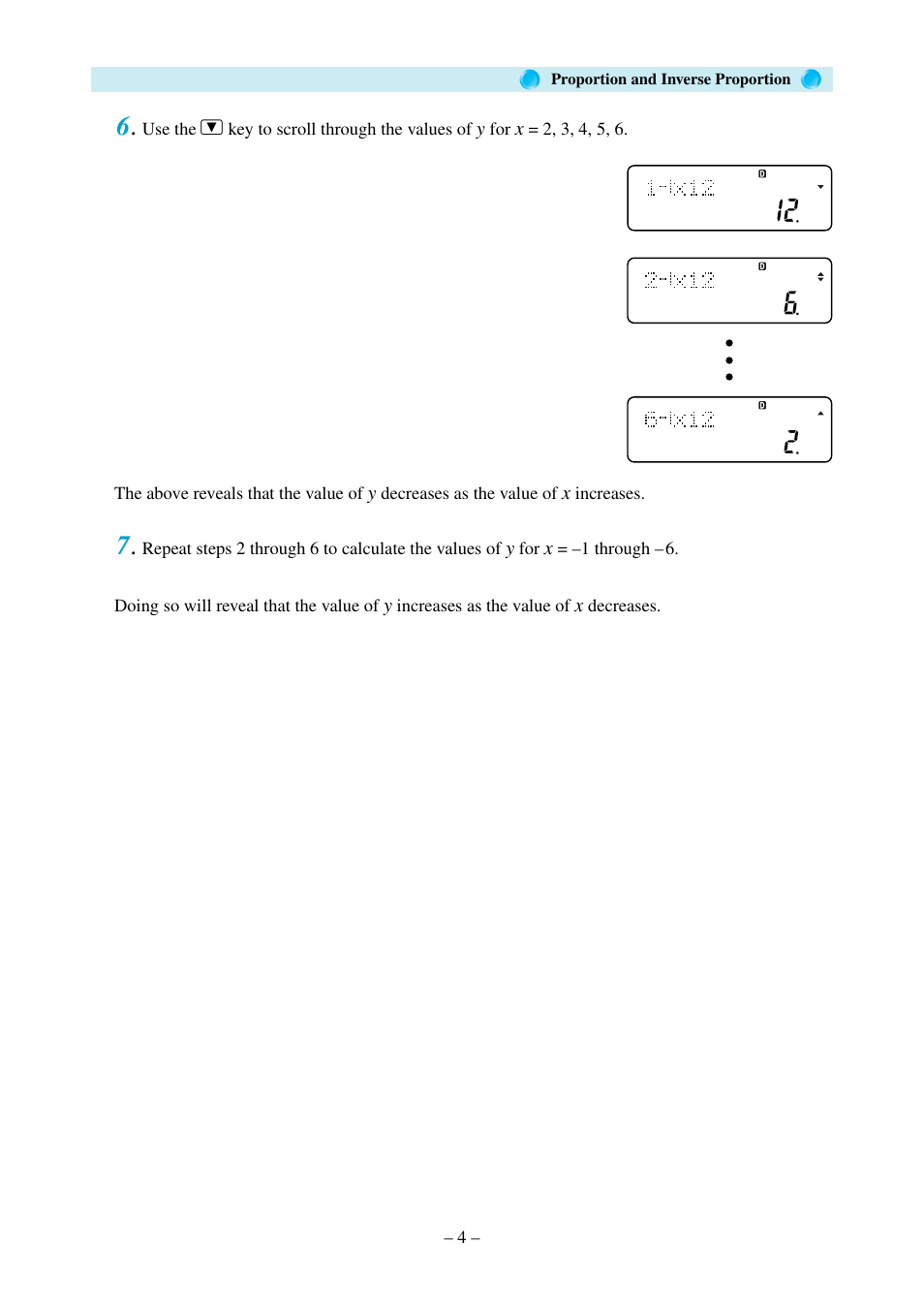 Casio fx-570MS User Manual | Page 7 / 46