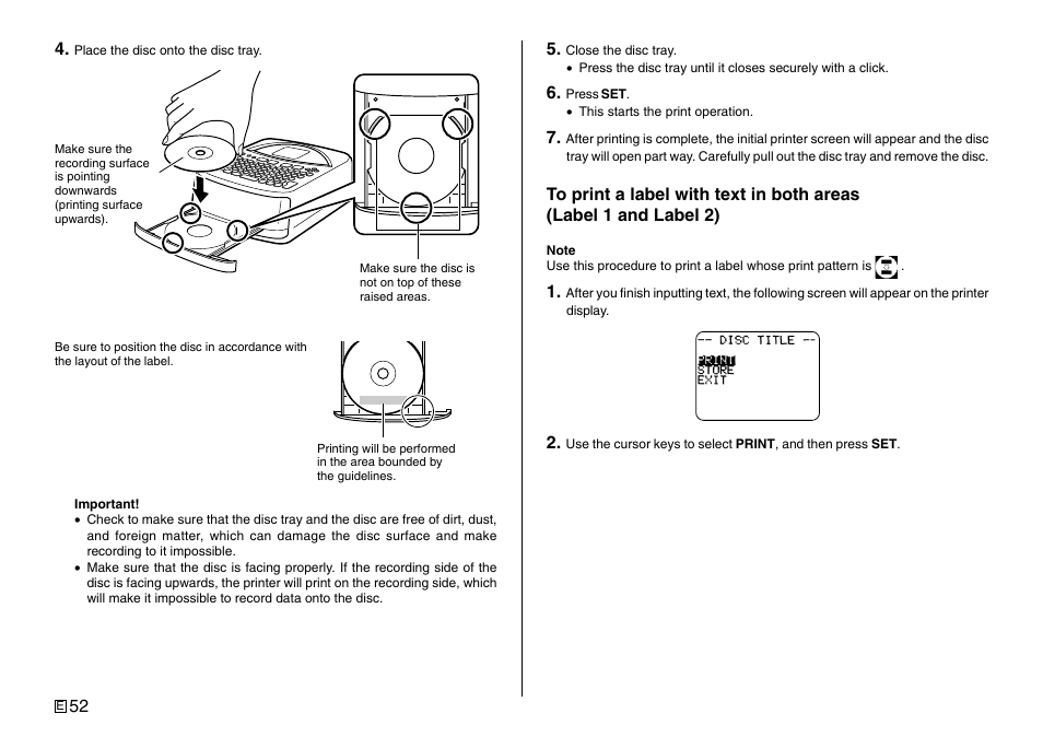 Casio Printer CW-75 User Manual | Page 54 / 70