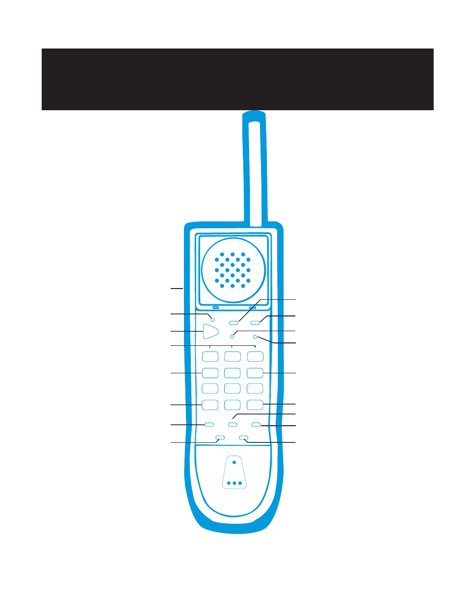 Handset features | Casio TC-540 User Manual | Page 2 / 42