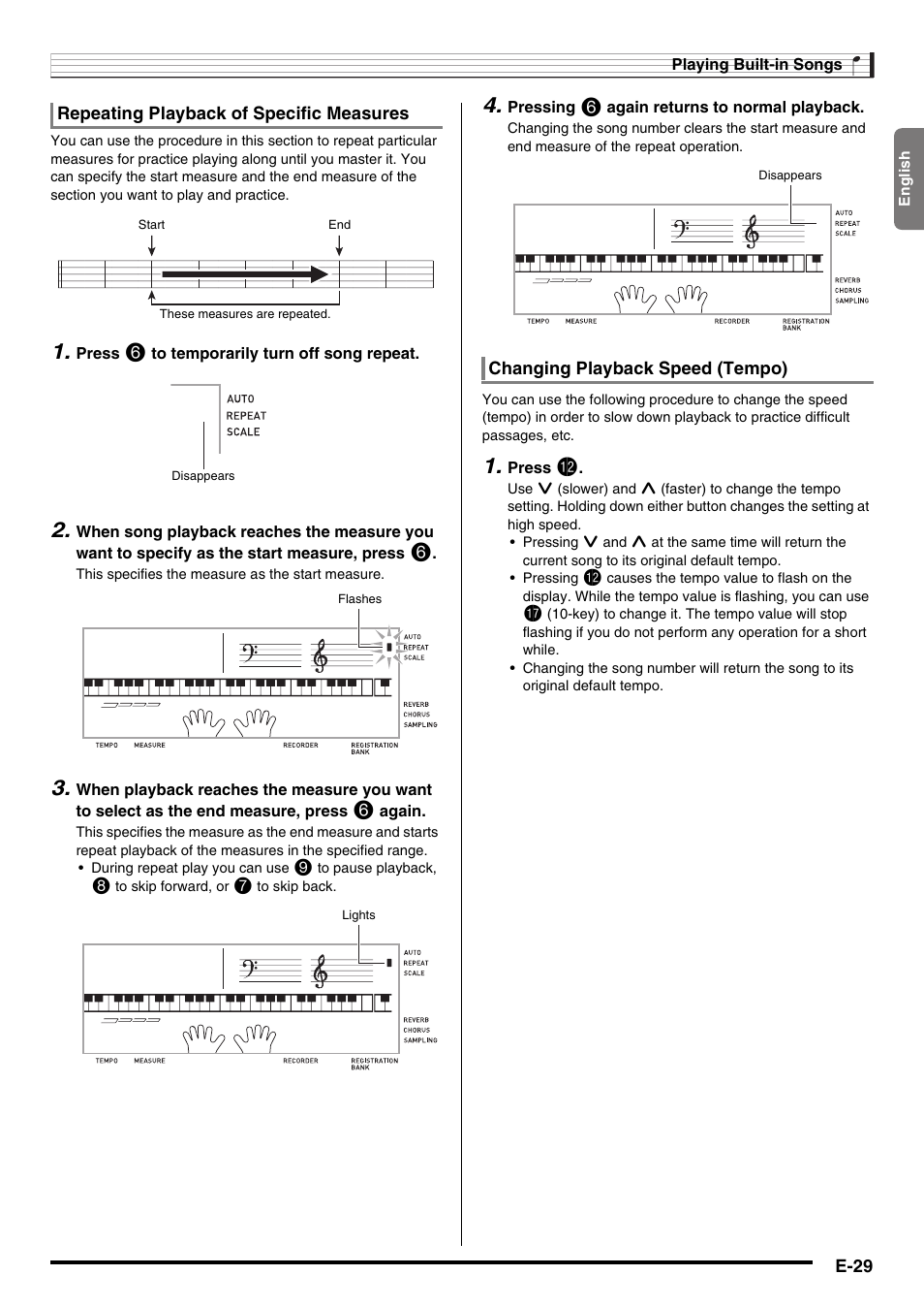 Casio WK220 User Manual | Page 31 / 77