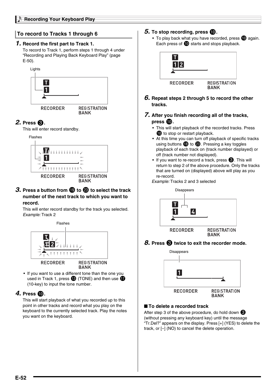 Casio WK220 User Manual | Page 54 / 77