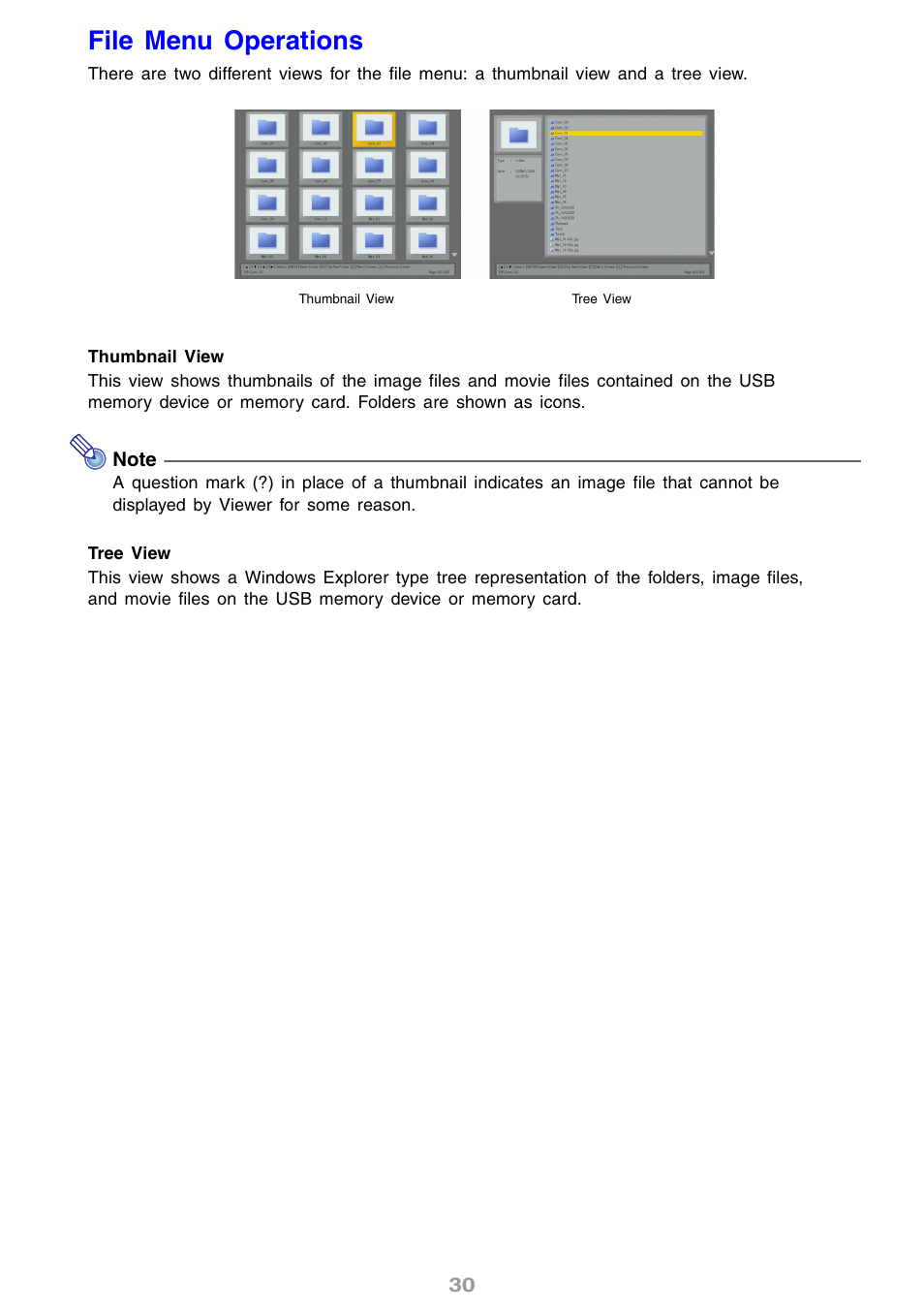 File menu operations, Ge 30) or me | Casio XJ-S46 User Manual | Page 30 / 61