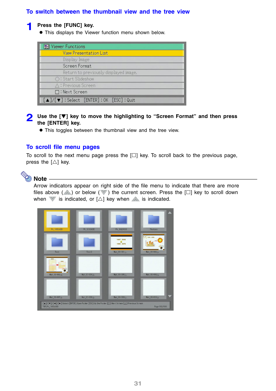 Casio XJ-S46 User Manual | Page 31 / 61