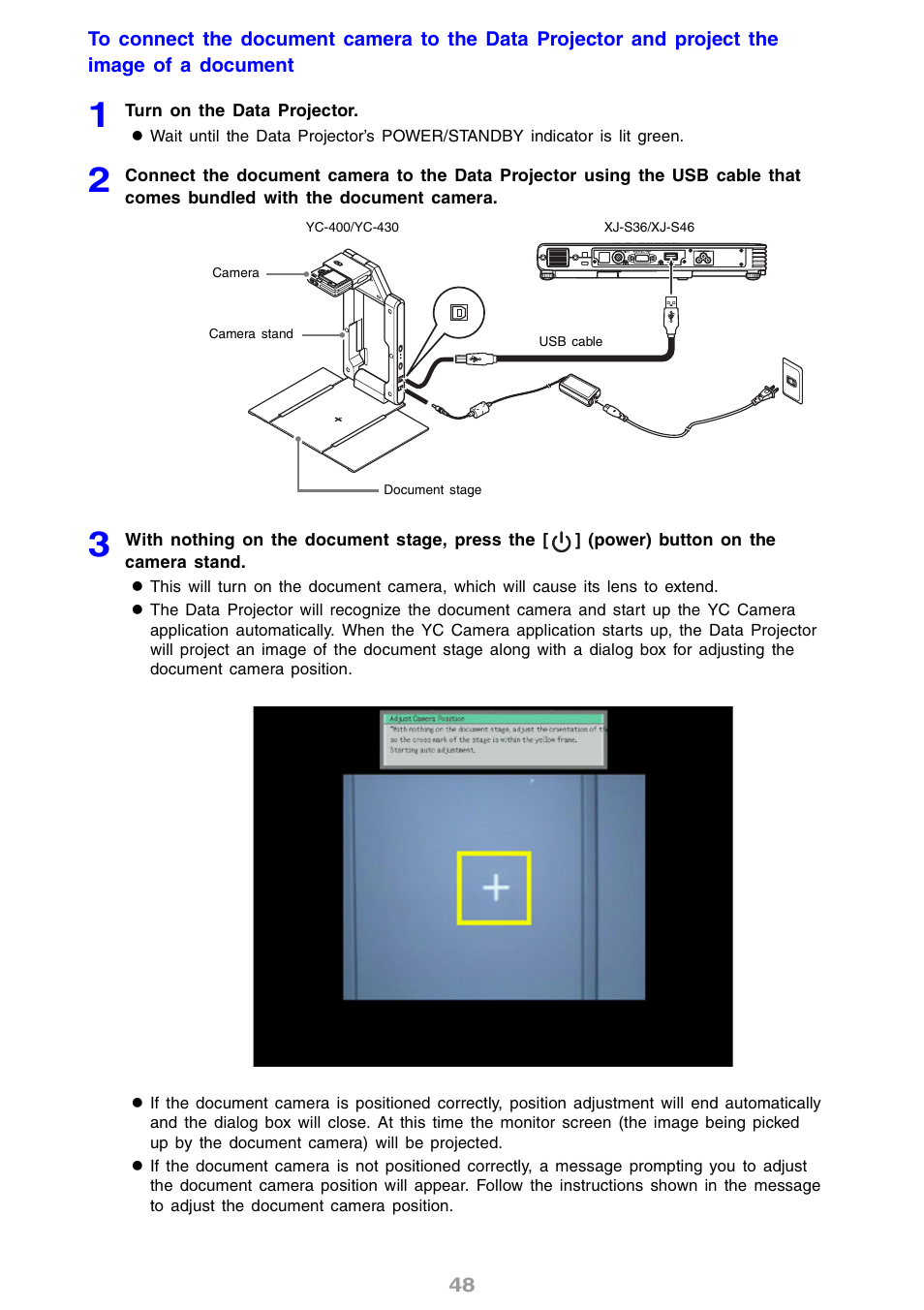 Casio XJ-S46 User Manual | Page 48 / 61
