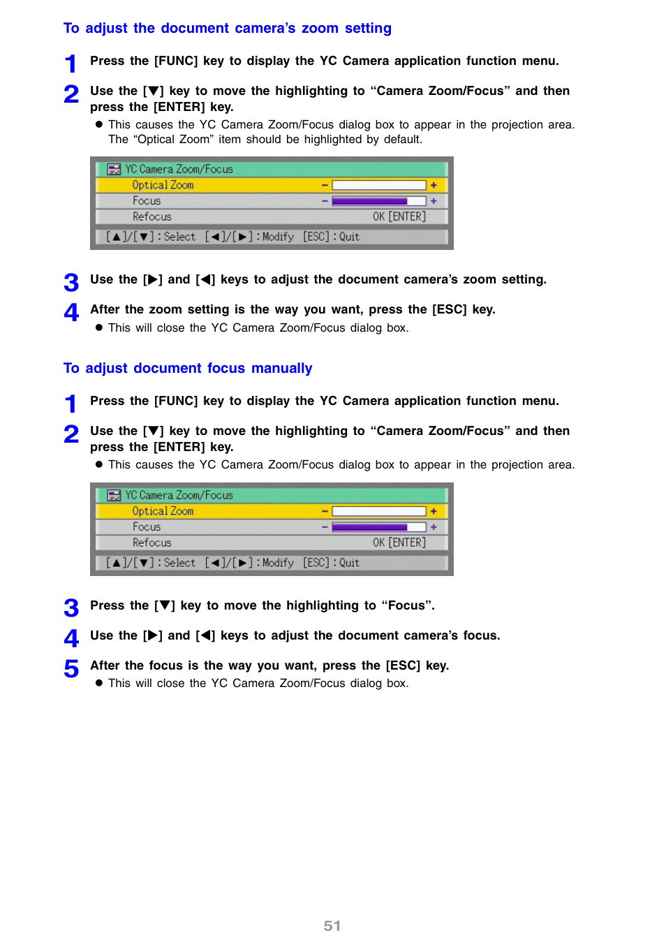 Casio XJ-S46 User Manual | Page 51 / 61