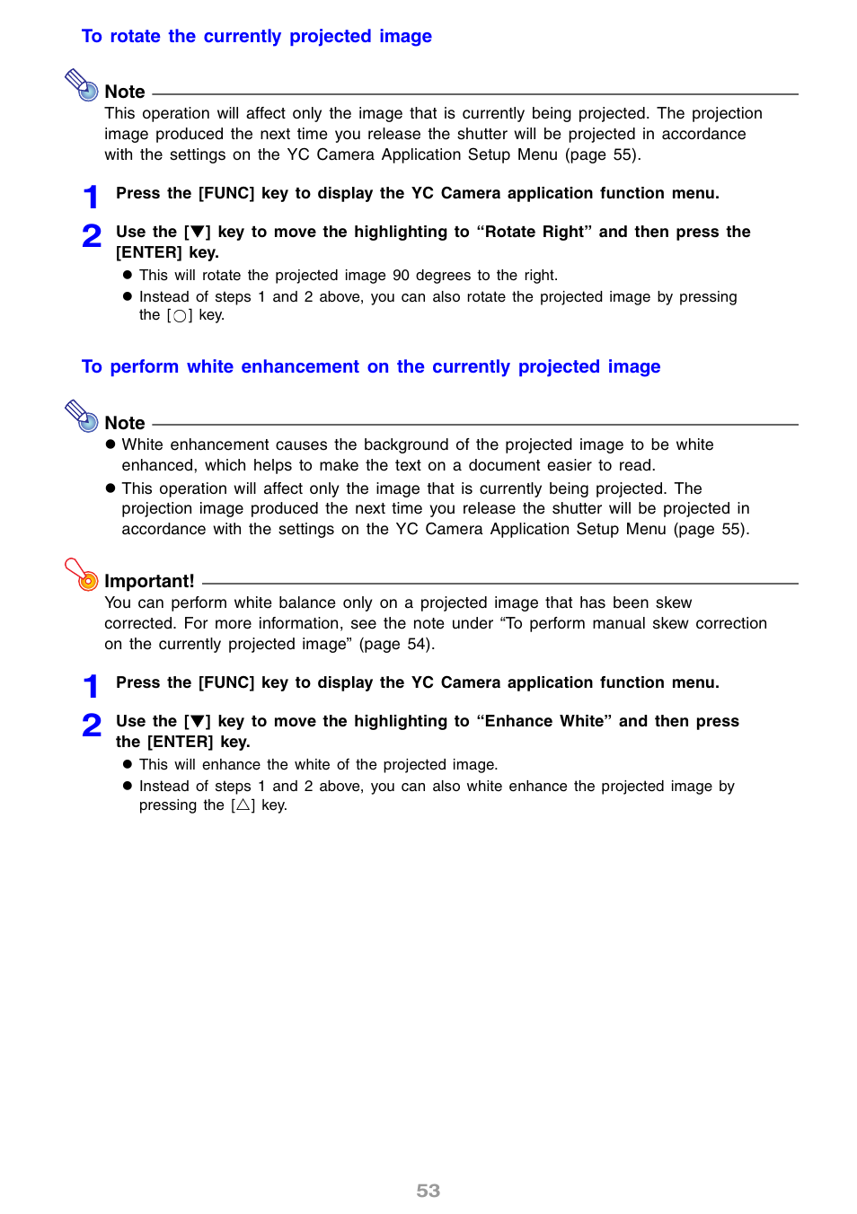 Casio XJ-S46 User Manual | Page 53 / 61