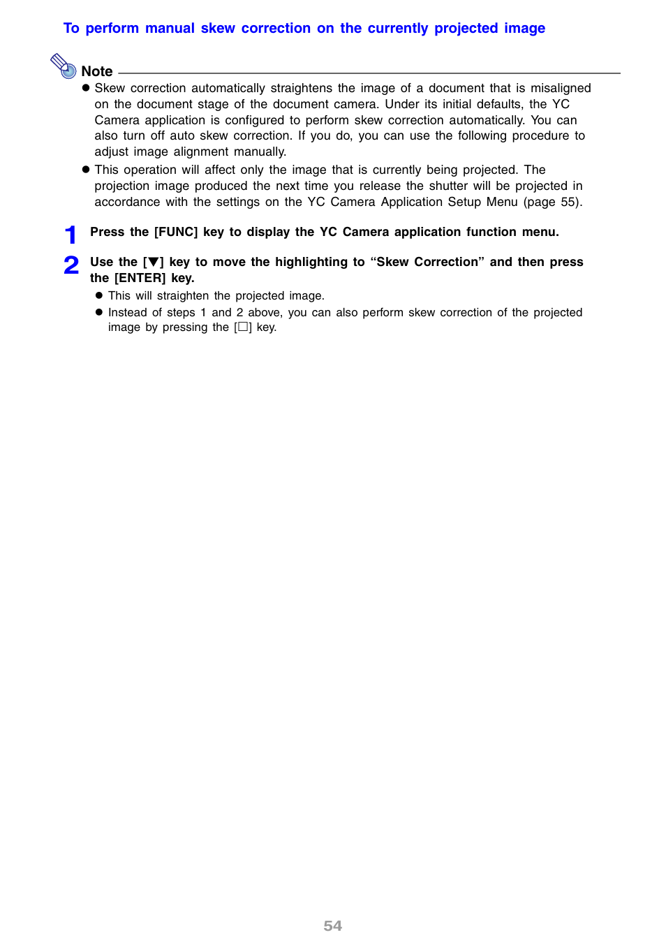 Casio XJ-S46 User Manual | Page 54 / 61