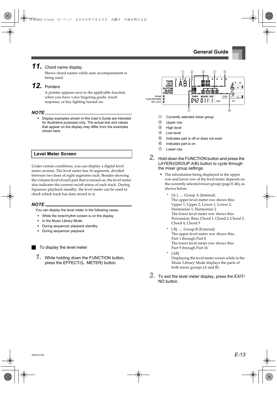 Casio PL-40R User Manual | Page 15 / 34